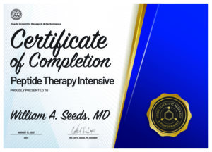 Peptide Certificate